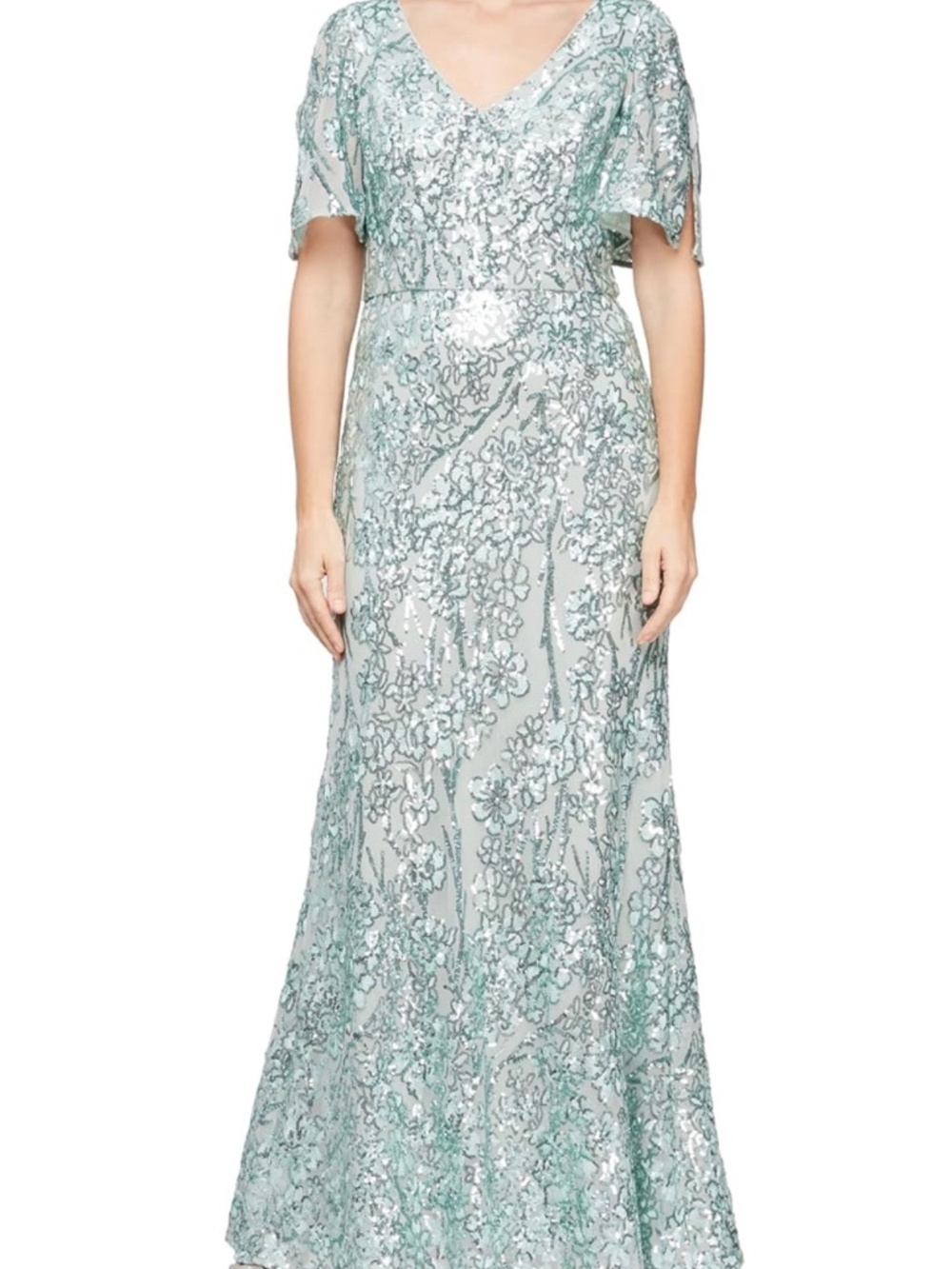 Alex Evenings sequin gown